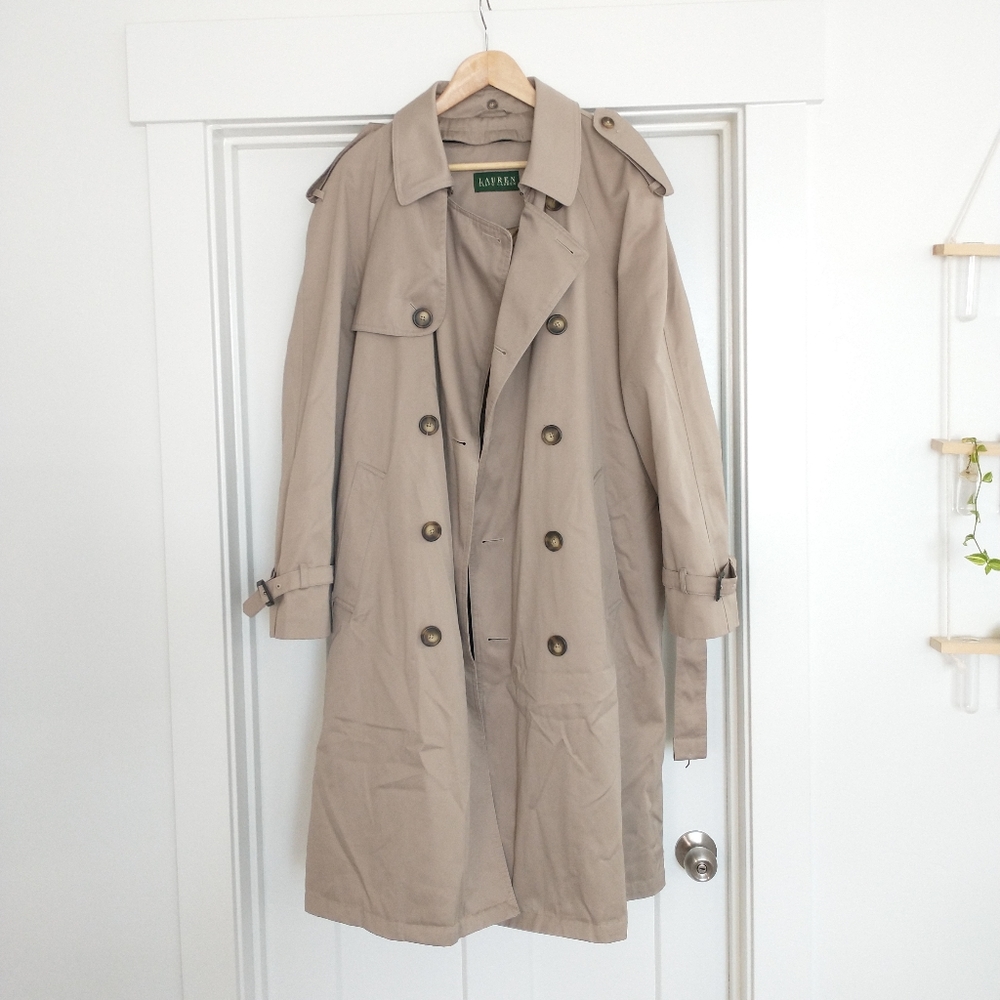 Ralph Lauren tench coat